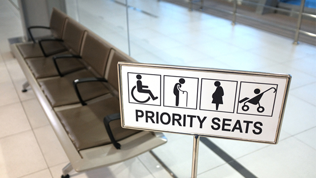 QC establishments to provide courtesy seats for PWDs, pregnant women