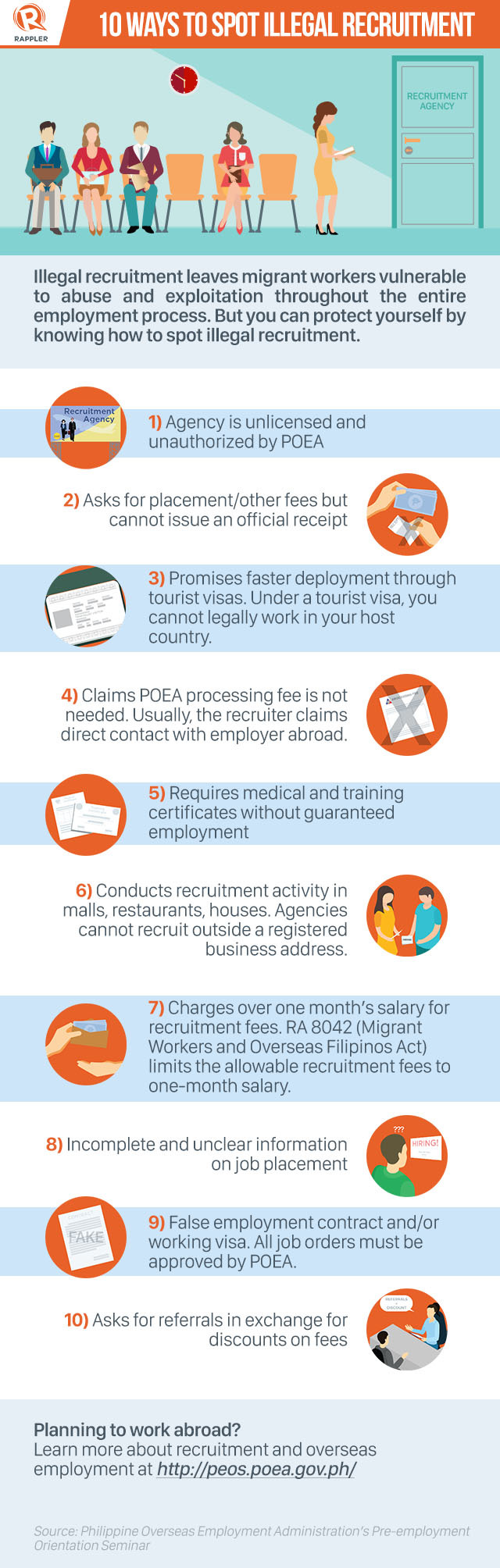 Things to know about illegal recruitment in the Philippines