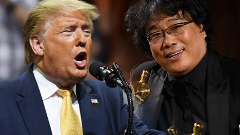 Trump scoffs at 'Parasite' Oscar win