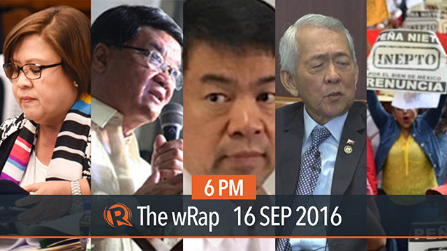 Senators clash, Aguirre on De Lima, Pena Nieto | 6PM wRap