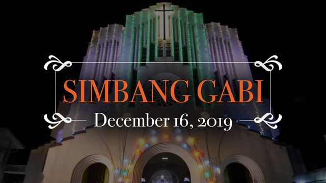 READ: Gospel for Simbang Gabi - December 16, 2019