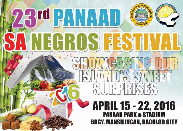  List of activities: 23rd Panaad sa Negros Festival Motiv 