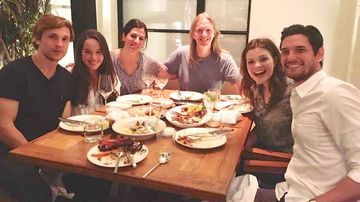 Look Narnia Cast Reunites Over Dinner