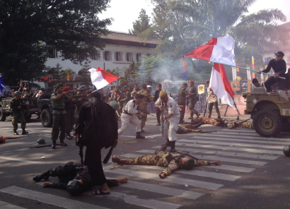 Kerennya Biorama Perang Bandung Lautan Api