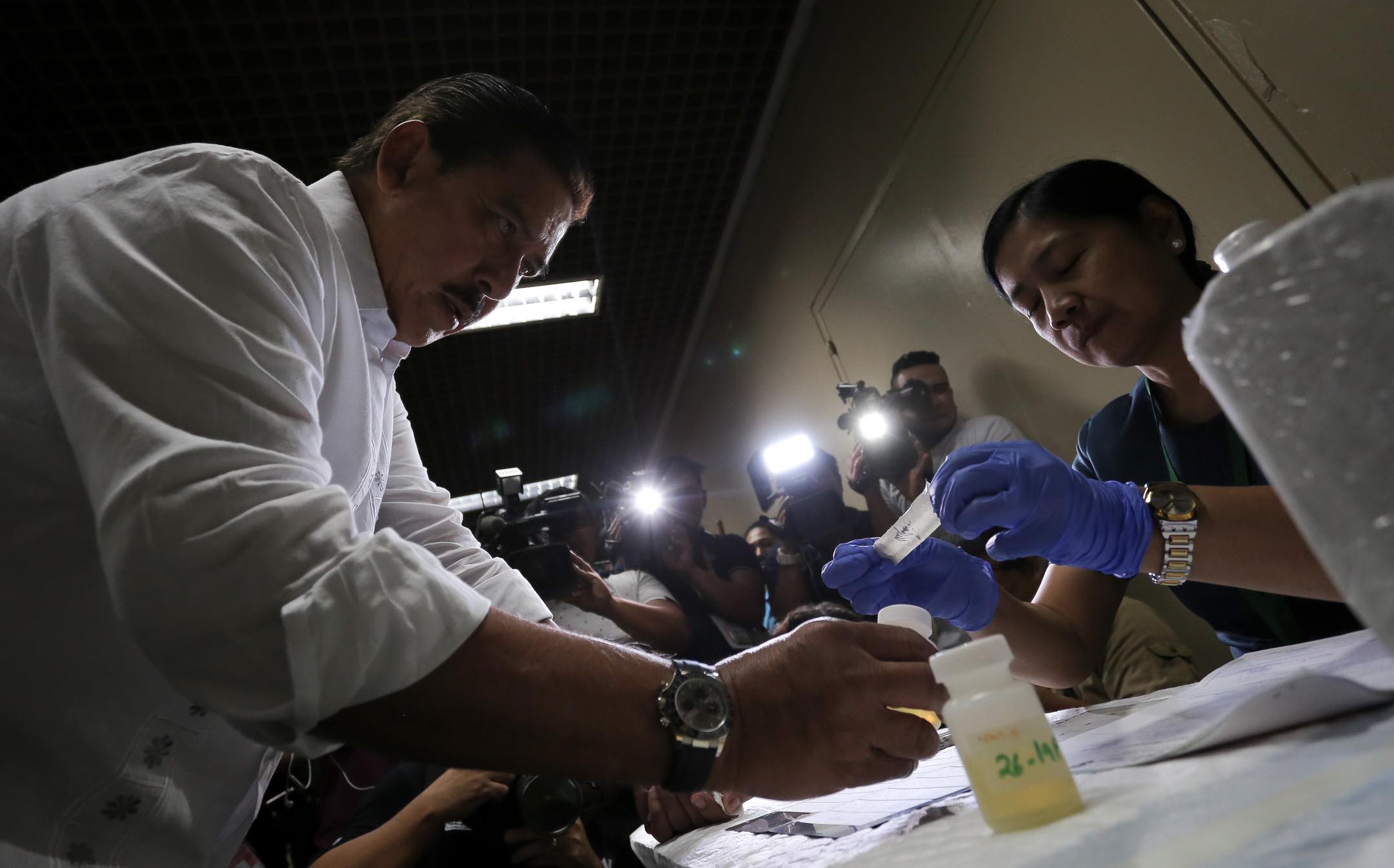 Senate conducts surprise drug test for employees