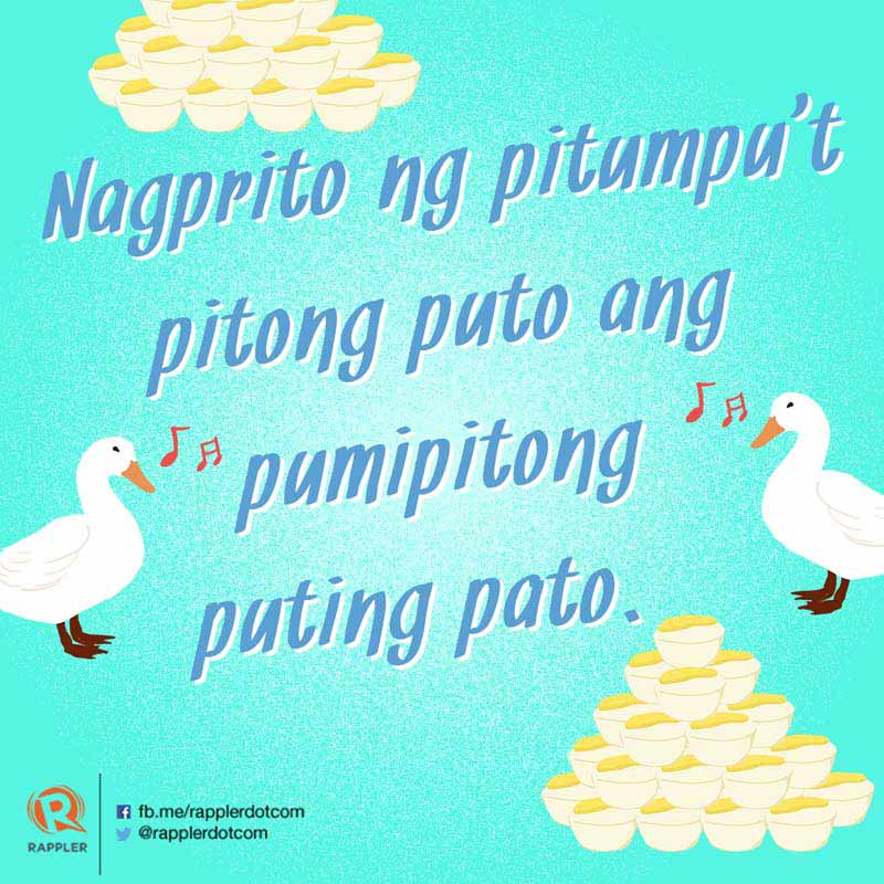 Kakayanin mo ba ang kakaibang Tagalog tongue twister challenge?