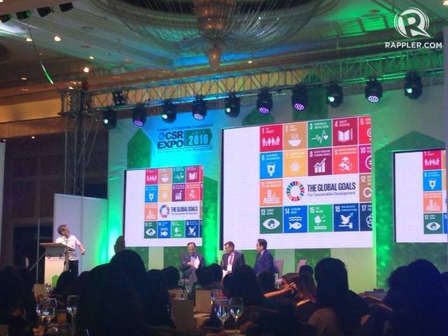 2030 NOW. The Sustainable Development Goals are presented during League of Corportate Foundations forum on July 15. Photo by Danielle Nakpil / Rappler  