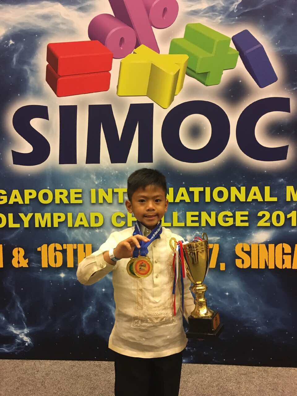 Filipino whiz kids reap awards in Singapore Math Olympiad