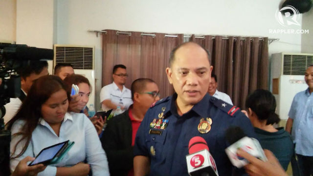 SAF VETERAN. Noli Taliño faces reporters in Cebu. Rappler file photo  