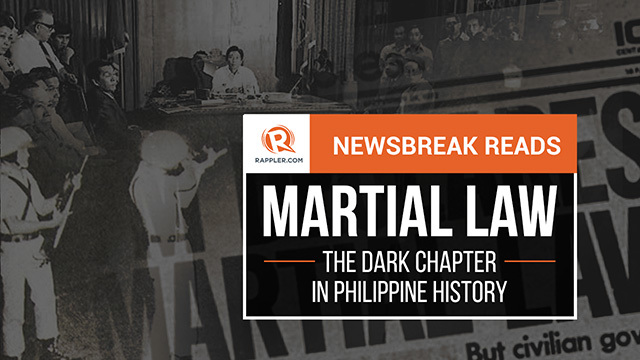 Newsbreak Reads: Martial Law, The Dark Chapter In Philippine History