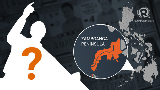 Who is running in the Zamboanga Peninsula 2016 Elections