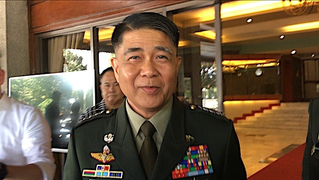 RETIRING. General Rey Leonardo Guerrero is bowing out of service on April 18, 2018