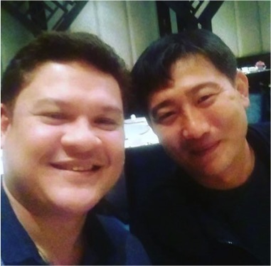 Image result for picture of Paolo Duterte and 'friend, drinking buddy' Charlie Tan