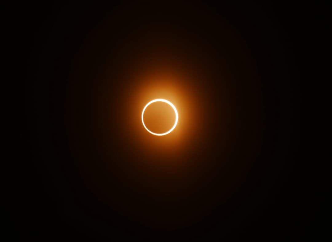 RING OF FIRE. The annular solar eclipse as viewed at 97% obscurity from Balut Island, Davao Occidental. Photo taken at 2:31 pm by Agustin Tirona  