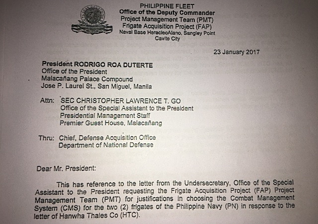 DOCUMENTS: How Bong Go is linked thrice to frigates deal