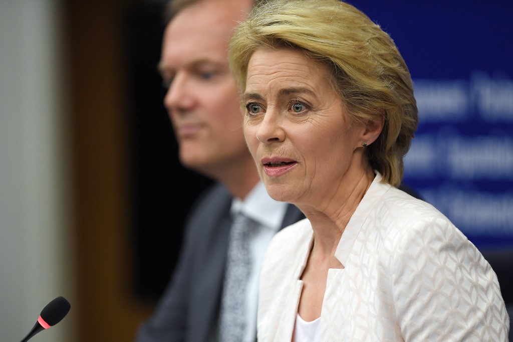 European Parliament Narrowly Elects Germany's Von Der Leyen To EU Top Job