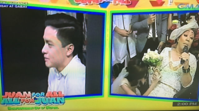 LOLA. Alden accepts the many challenges, lessons, and requests from Lola Nidora. Screengrab from GMA 