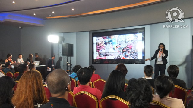 TECH FOR GOOD. UNDP's Ramya Gopalan shares some social innovations that are helping countries tackle age-old problems. Photo by Pia Ranada/Rappler 