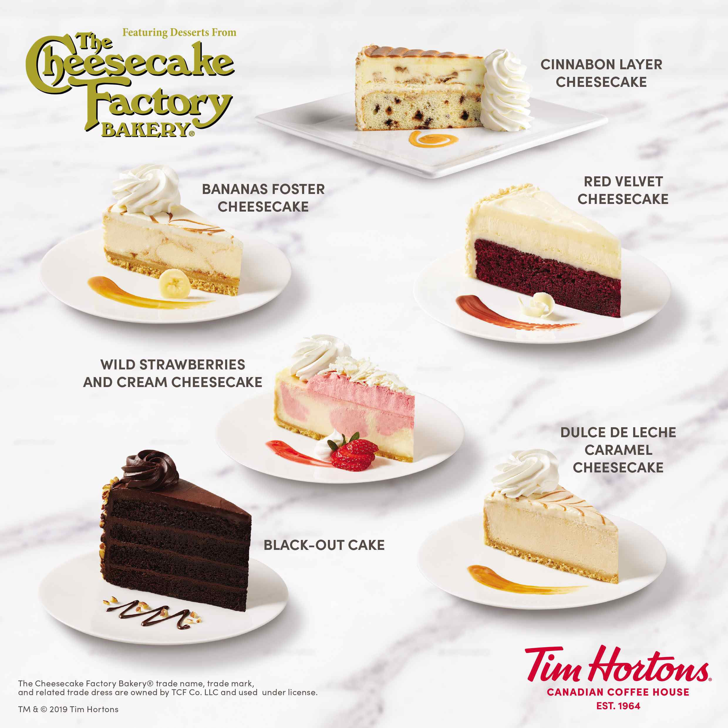 LOOK: Tim Hortons sells The Cheesecake Factory cakes now.
