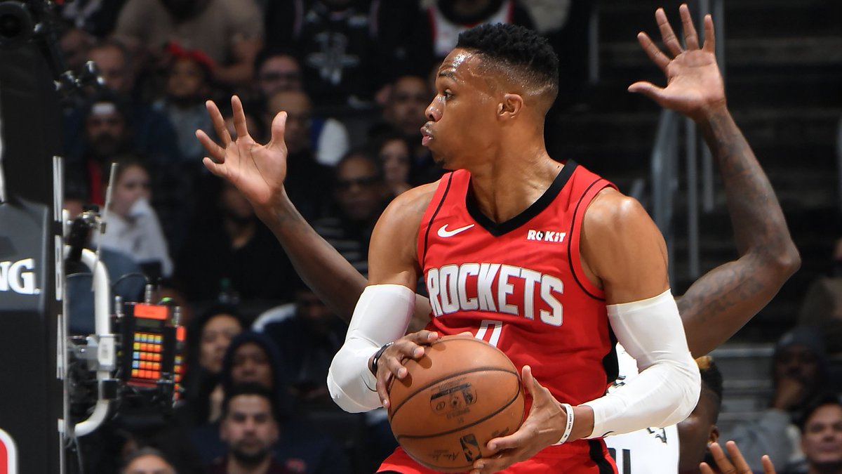 Westbrook scores 40 in Rockets' win over the Clippers