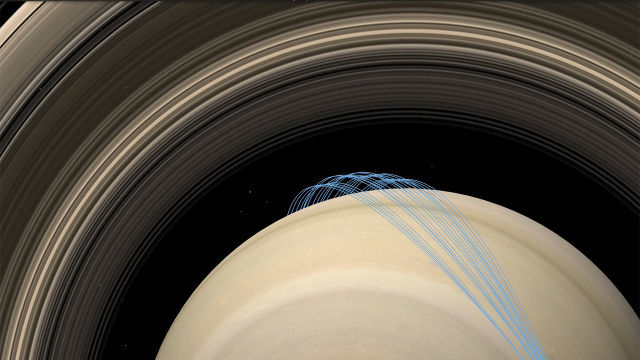 NASA's Cassini Probe Of Saturn Prepares For Last Plunge