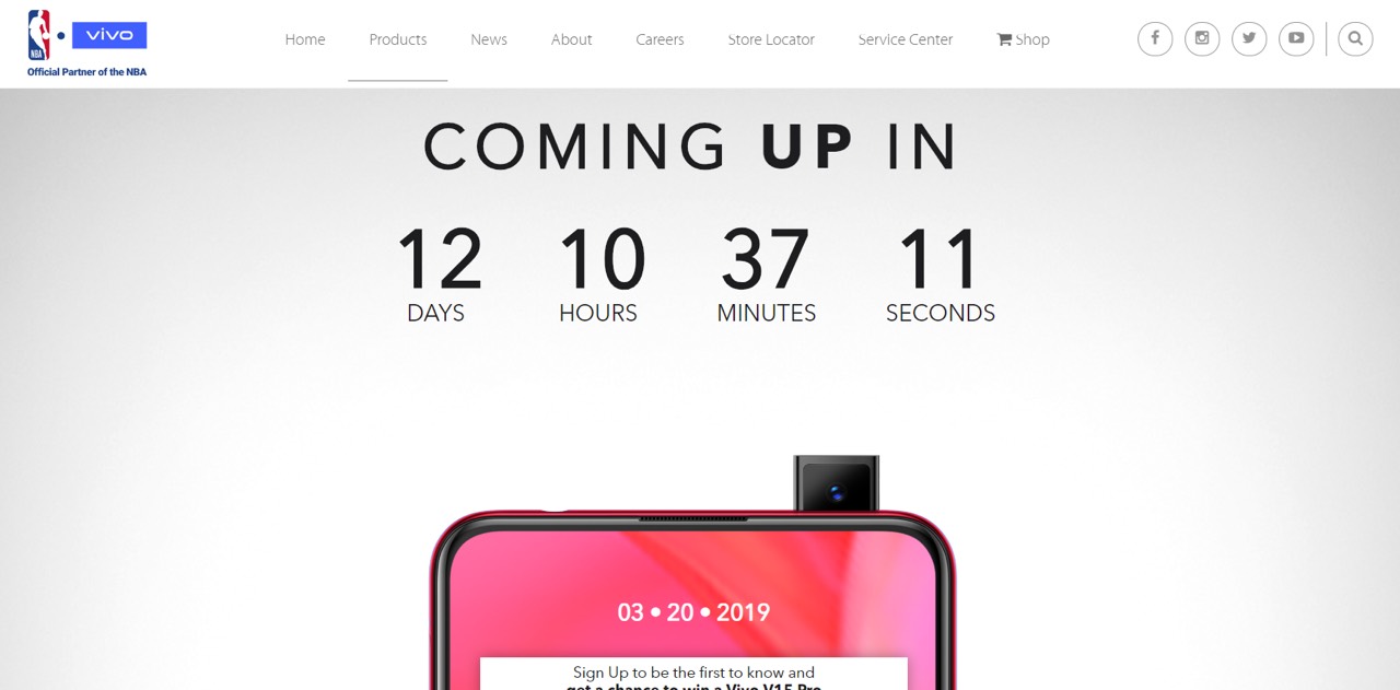 Filipinos will soon get their hands on the Vivo V15Pro with its elevating front camera and 6.39” Super AMOLED Ultra FullView™ Display 