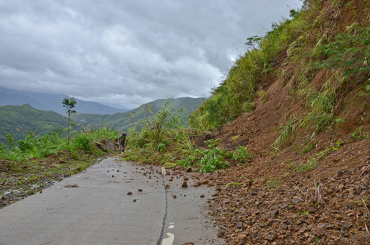 Landslides, flashfloods as #MarioPH hits Cordillera