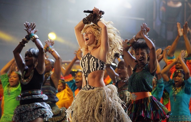 Shakira Santana Samba For World Cup Finale