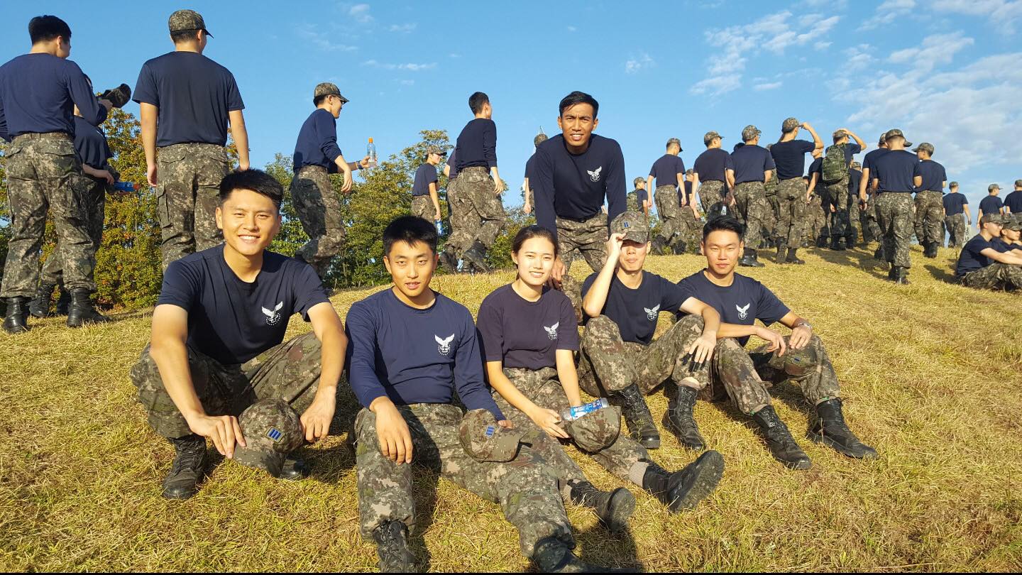 LANGUAGE BARRIER. The cadet life was extra harder for Aguilar who had to learn a foreign language. Photo from Kennon John Aguilar   