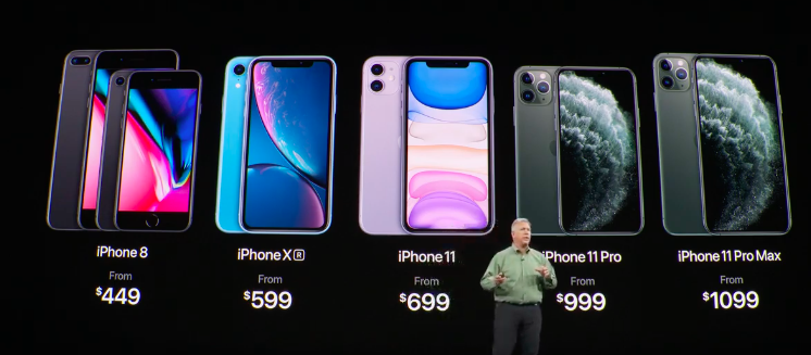 Apple unveils iPhone 11 models, with price cut