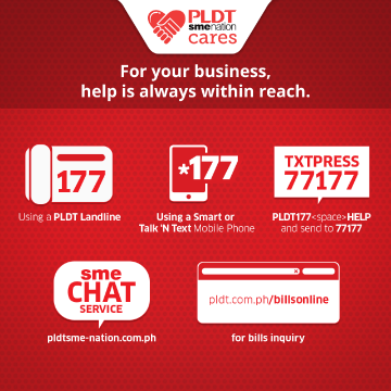 pldt sme nation feature customer hear say want advertising special experience