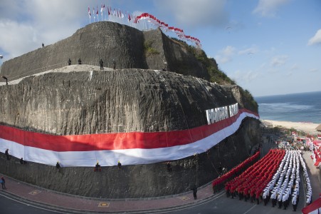 FOTO Melihat keunikan warga merayakan kemerdekaan