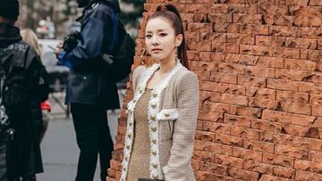 sandara park shows off a variety of high fashion designers at paris - sandara park instagram followers