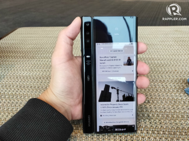 huawei mate x fold price