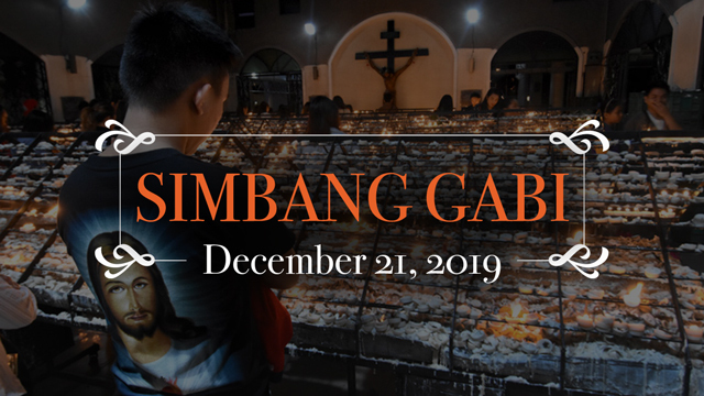 READ: Gospel For Simbang Gabi - December 21, 2019