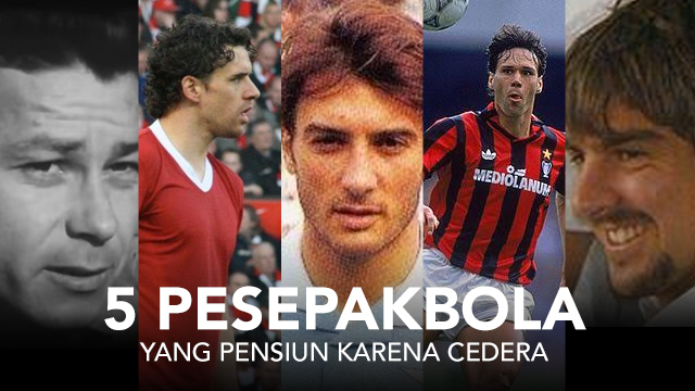 5 pesepakbola yang pensiun karena cedera