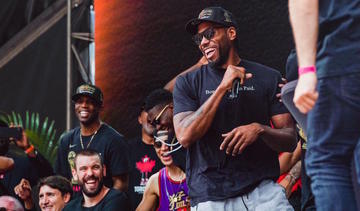 Look Stars And Laughs Highlight Toronto Raptors Championship Parade
