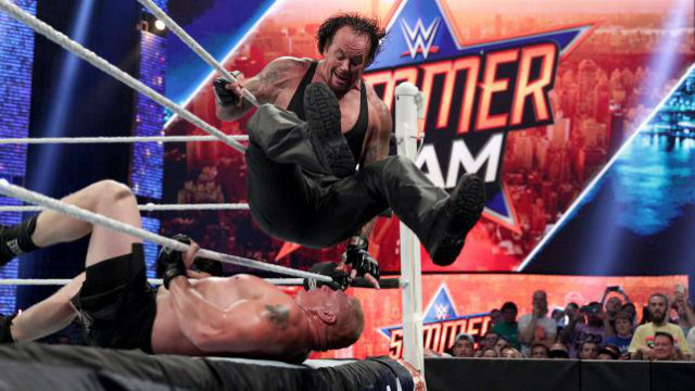 Controversy hits SummerSlam as Undertaker gets revenge on Brock Lesnar