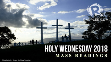 Holy Week 2018 Mass Readings For Holy Wednesday