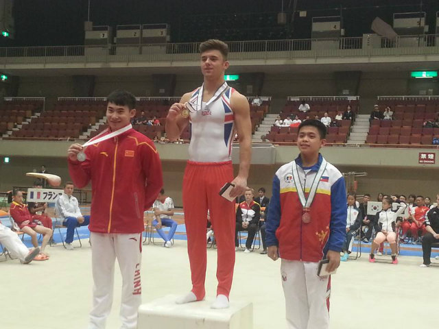 Medal streak busted in world championships as Carlos Yulo falls