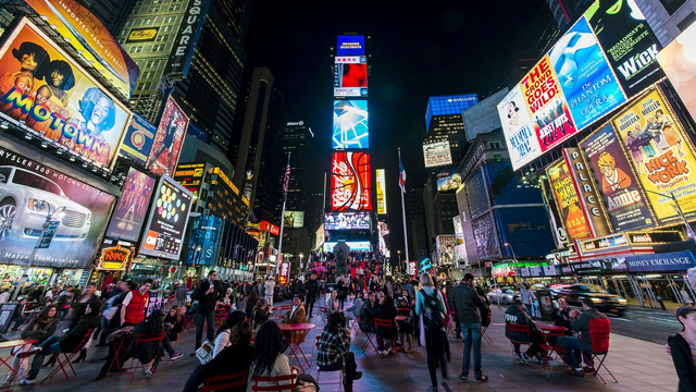 TERROR PLOT. A Filipino is among those charged in a foiled terror plot in New York. Times Square file photo from Wikipedia 