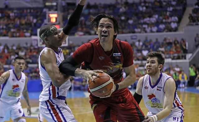 Magnolia stuns Fajardo, San Miguel in finals opener