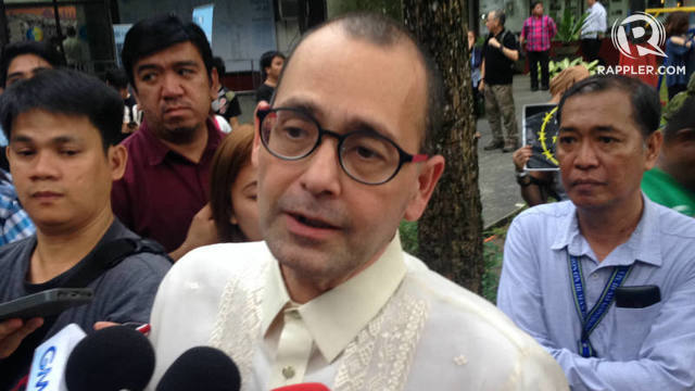 WORDS MATTER. Commission on Human Rights Chairperson Chito Gascon reminds President Rodrigo Duterte to raise public discourse. File photo by Bea Cupin/Rappler 