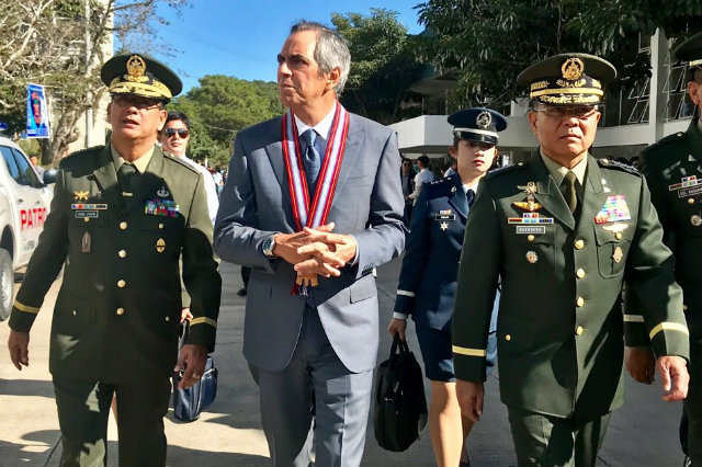 Billionaire Enrique Razon Jr now adopted PMA alumnus