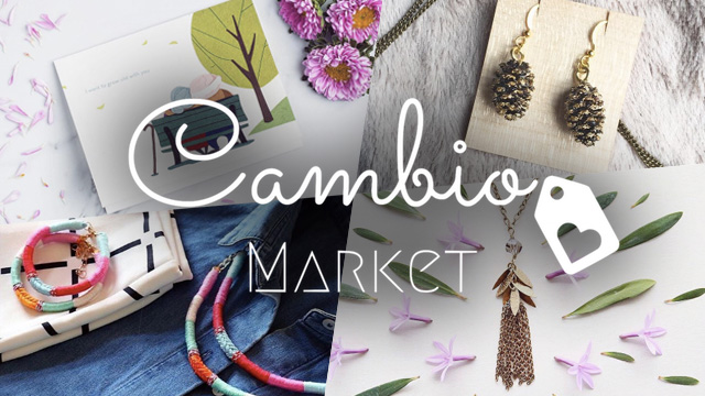 GOOD CAUSE. 'Ethical jewelry,' 'fair trade greeting cards,' and 'accessories that give' - these are just some of the many unique products you can buy on Cambio Market.  