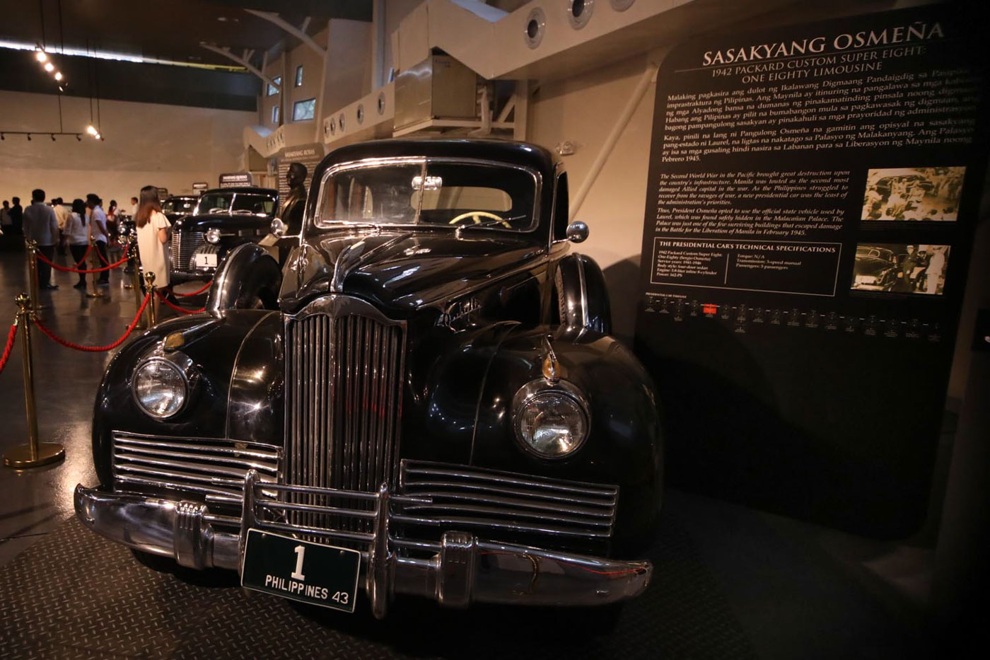 IN PHOTOS: Cars used by Philippine presidents now on display