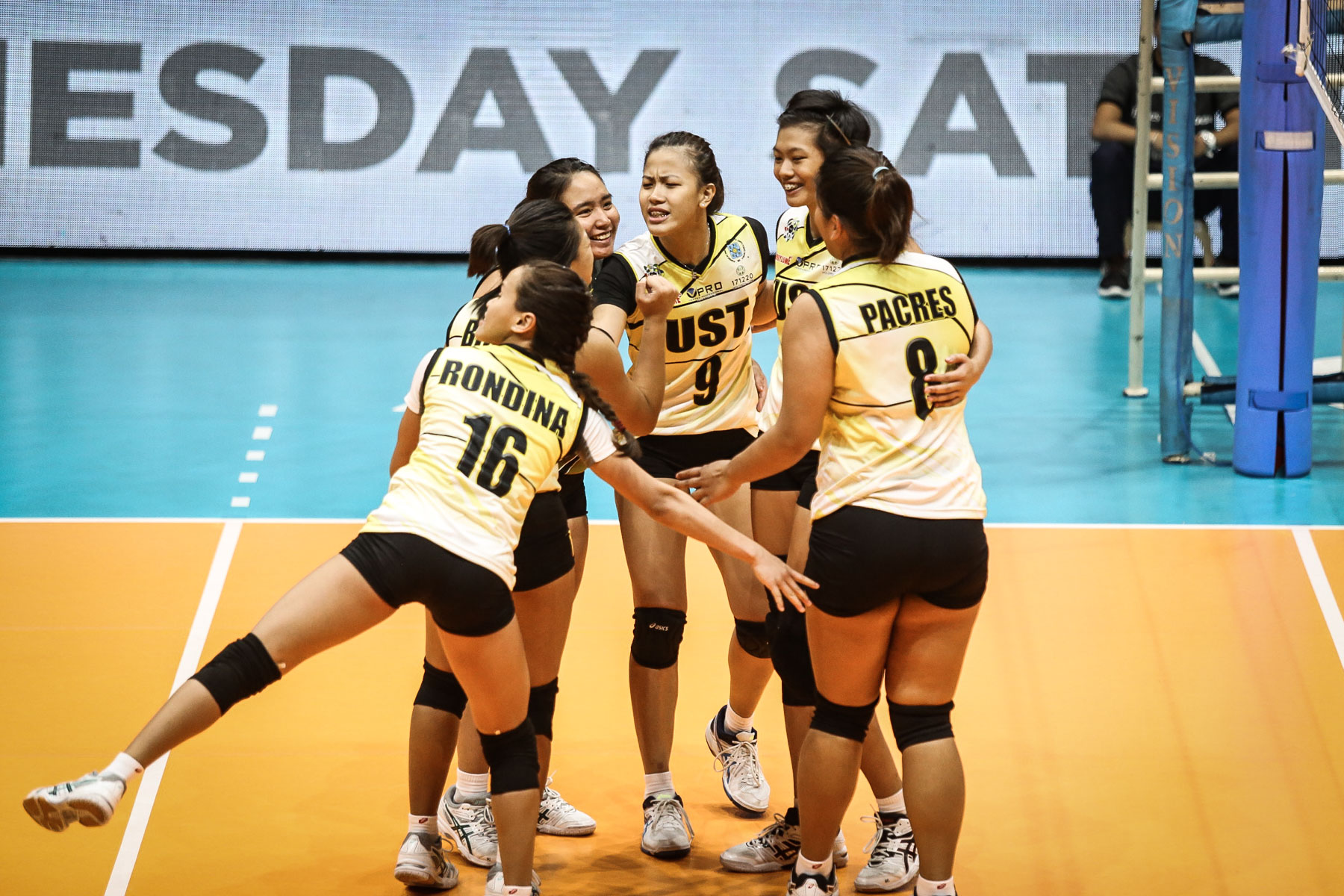 ust vs feu season 77 volleyball clipart