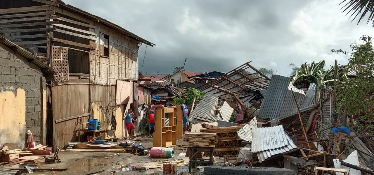 IN PHOTOS: Buildings, homes destroyed as Typhoon Ursula batters parts ...