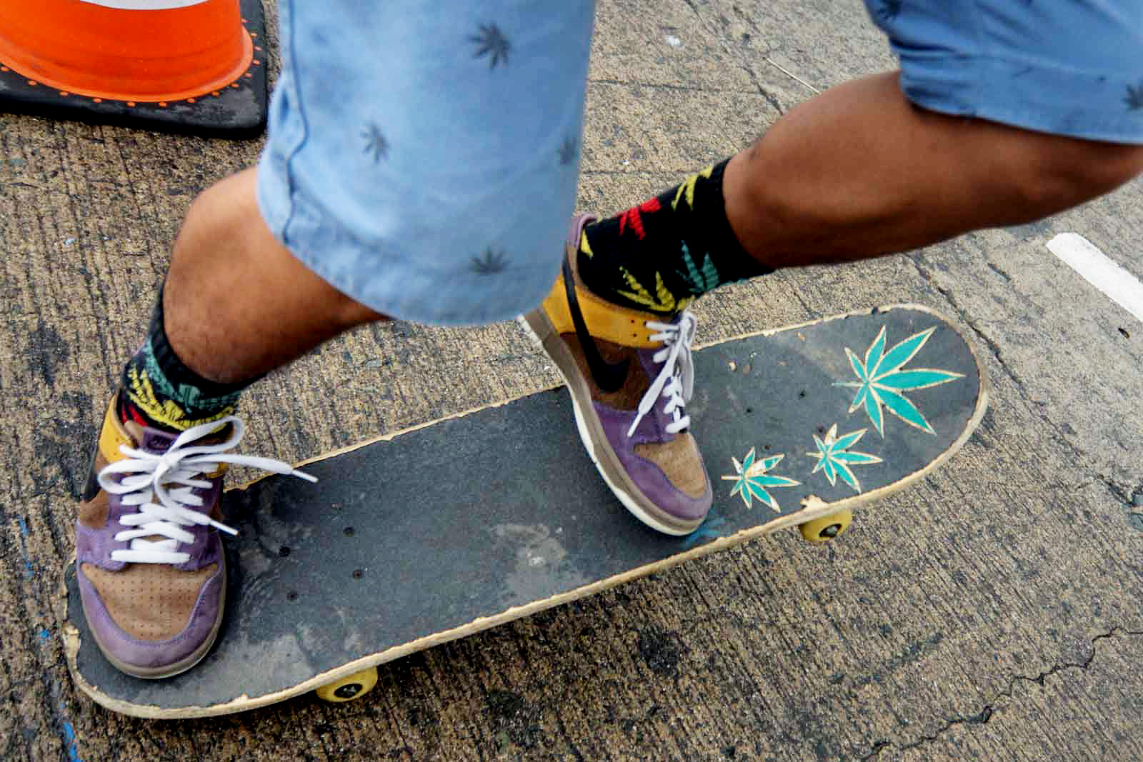 IN PHOTOS The skater's shoes