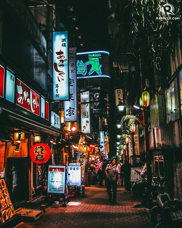 At tokyo in japan